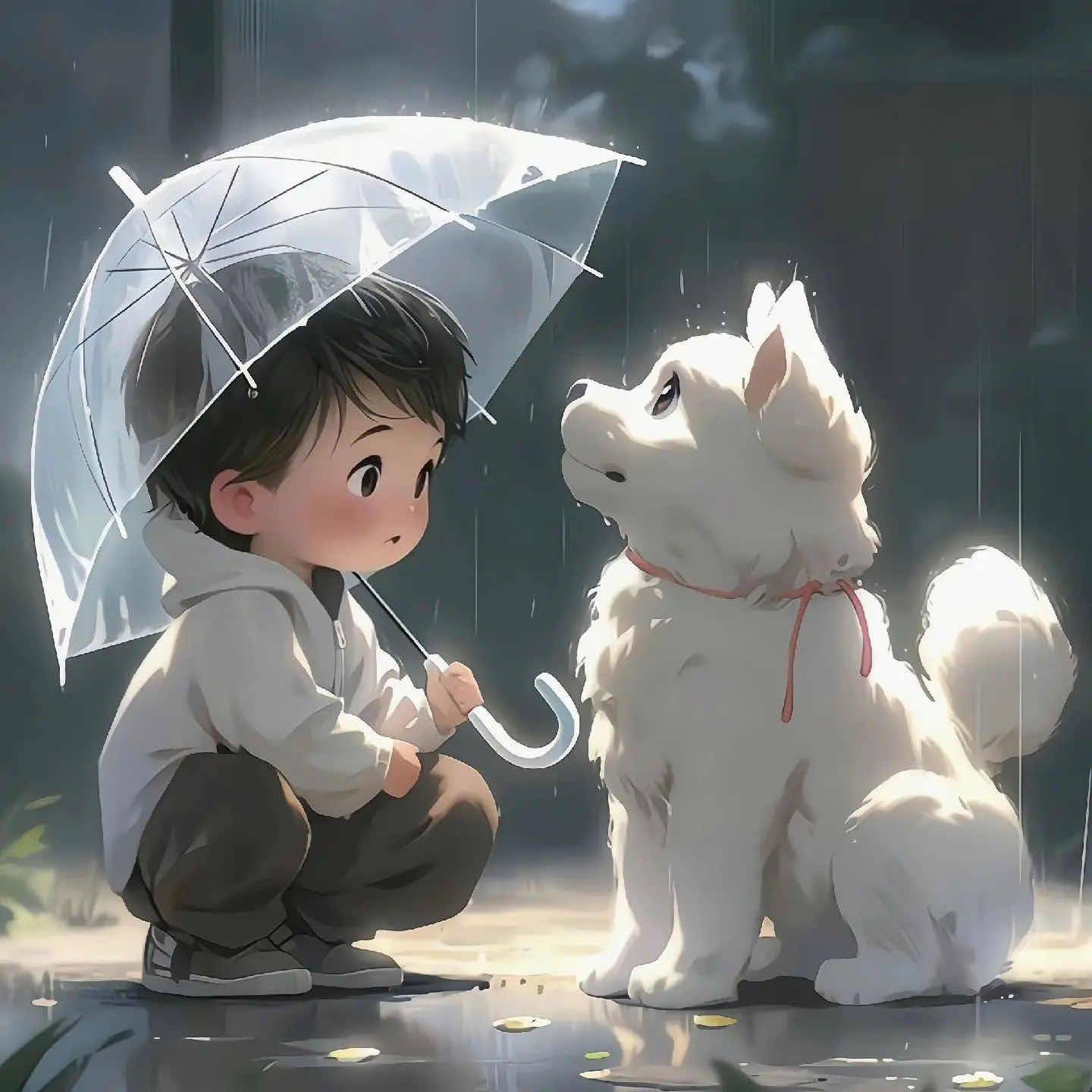 希望奇迹发生的哈士奇