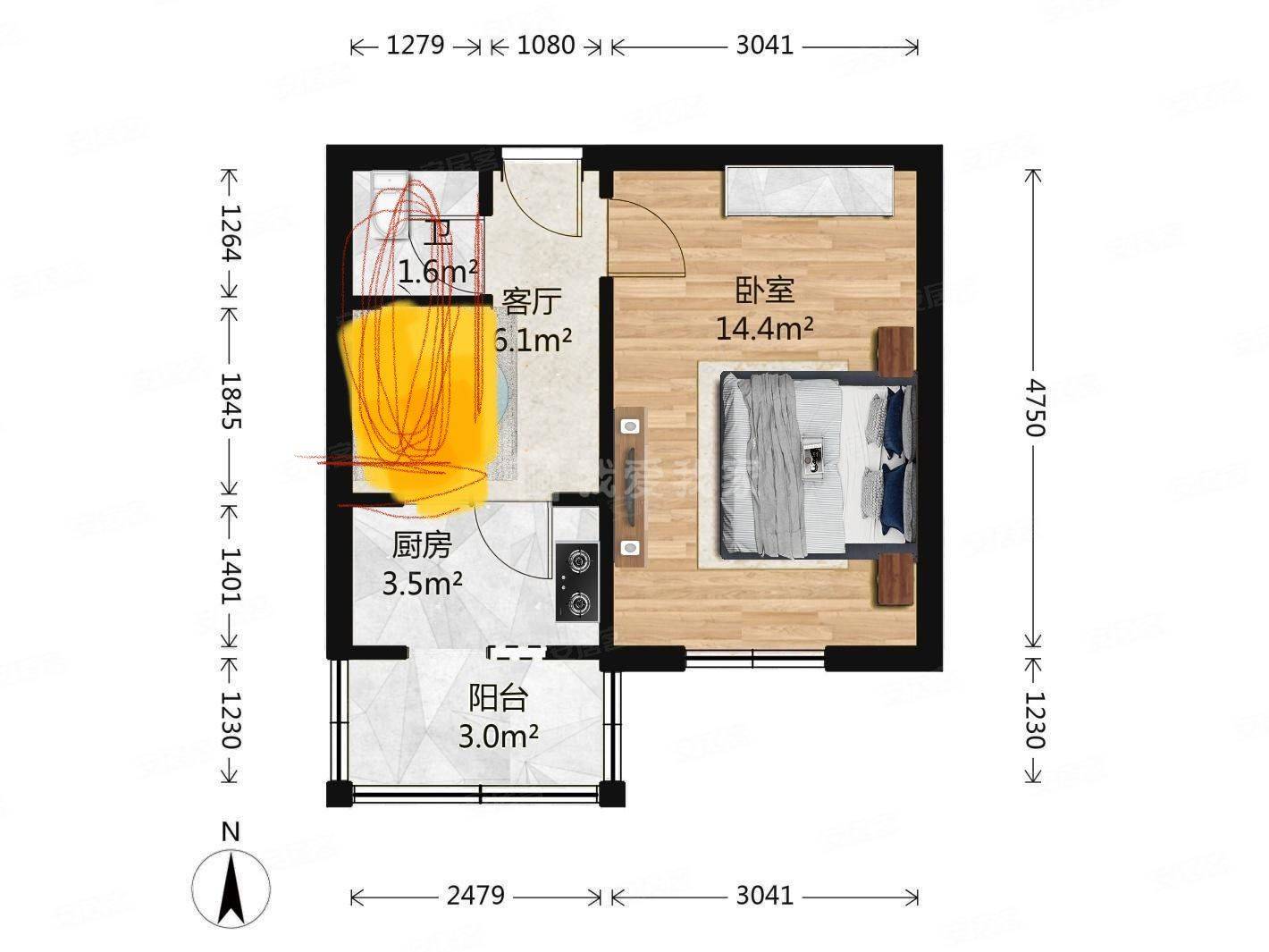 Beijing-Chaoyang-Cozy Home,Clean&Comfy,No Gender Limit,Chilled