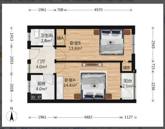 睫毛精整租房源3