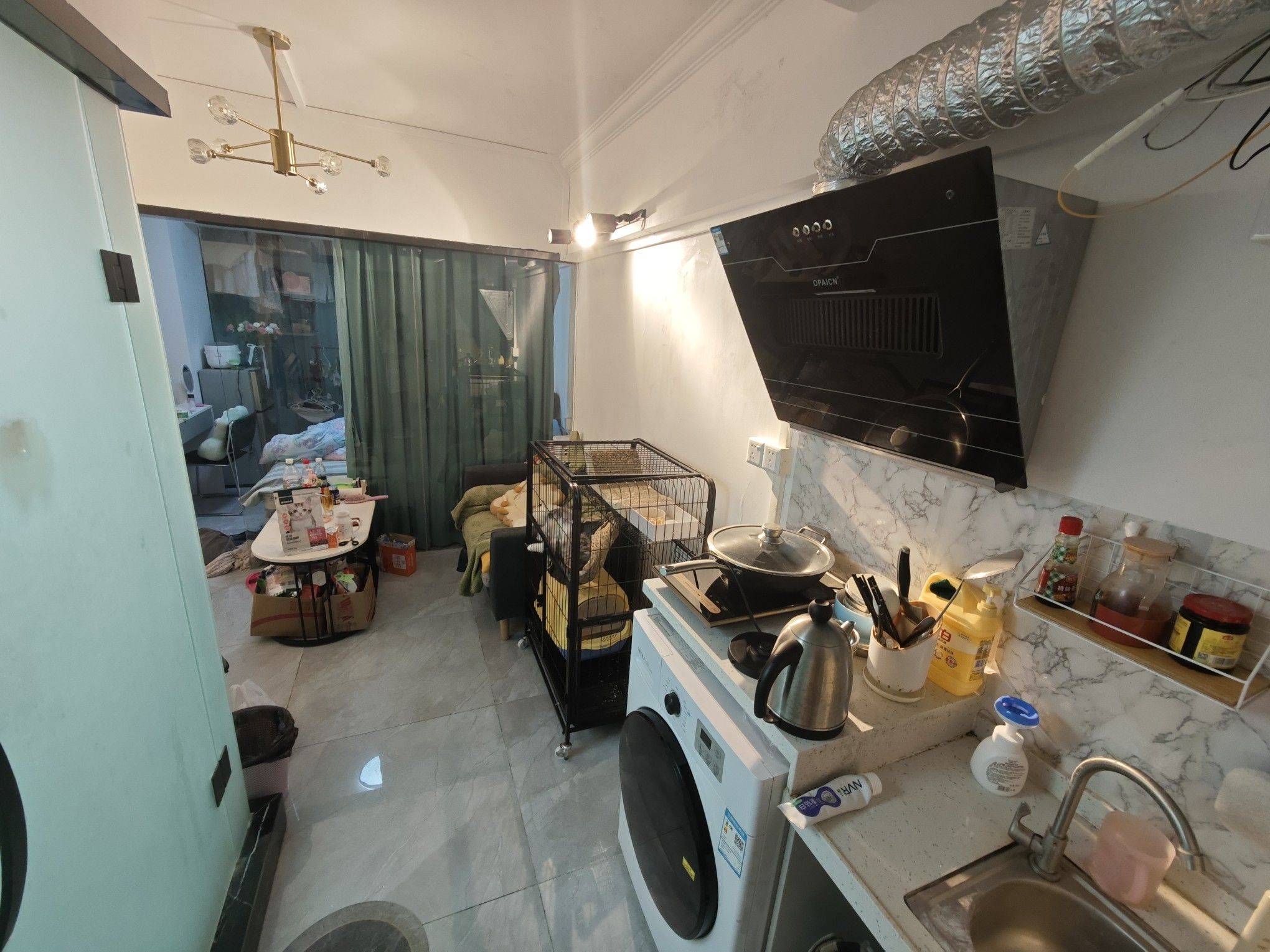 Guangzhou-Haizhu-押一付一,实拍视频,电梯公寓,Cozy Home,Clean&Comfy