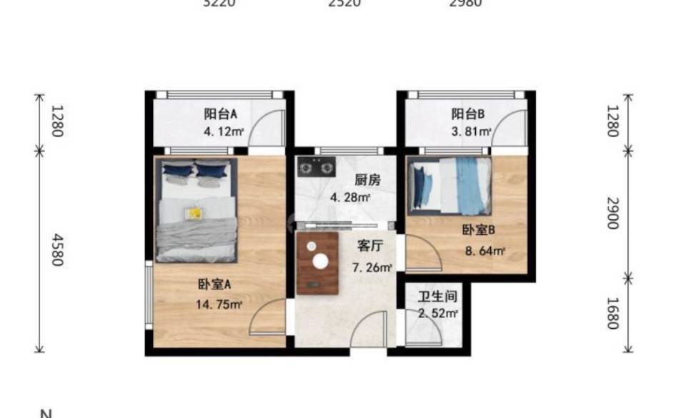 北京-西城-Long term,長租,找室友,合租