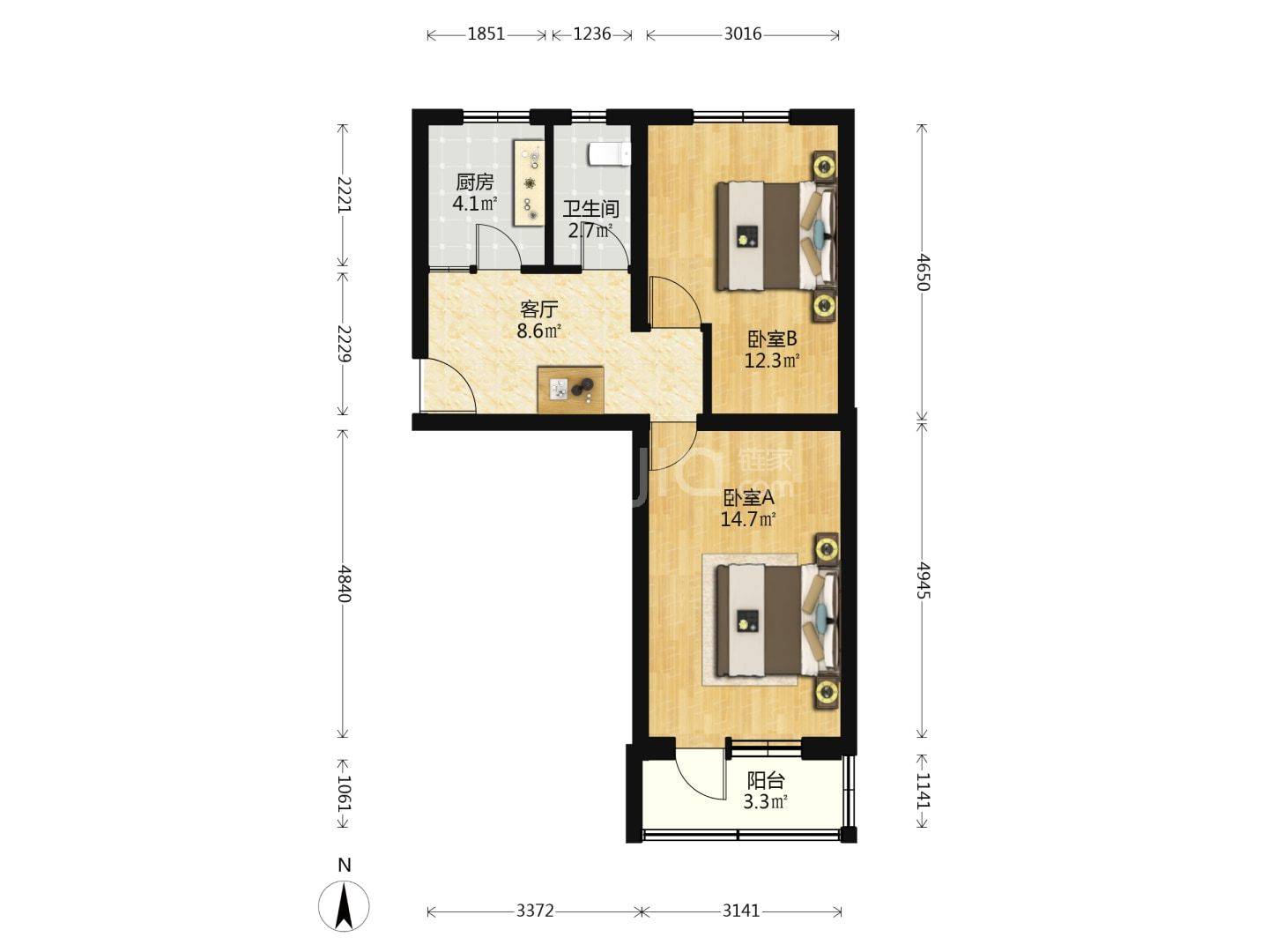 Beijing-Chaoyang-Cozy Home,Clean&Comfy,No Gender Limit,Hustle & Bustle,“Friends”,Chilled