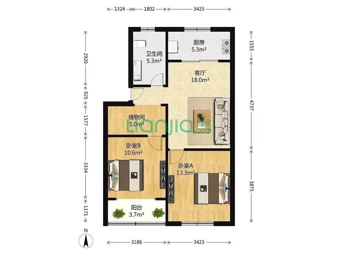 上海-静安-温馨小窝,干净治愈,市井烟火气,慢时光,宠物友好