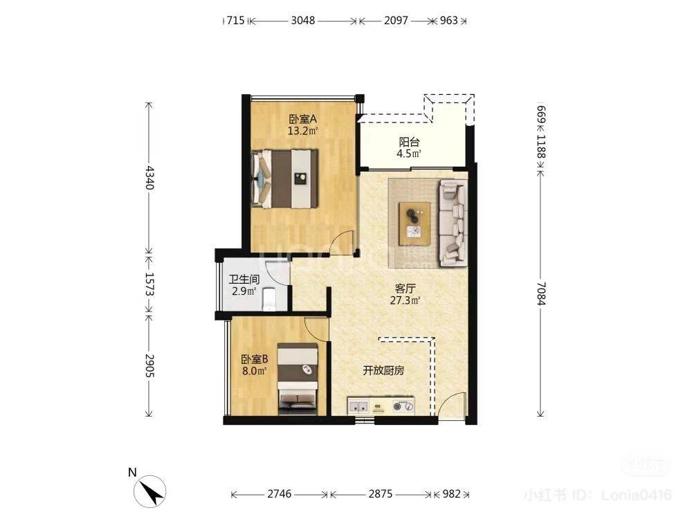 Shenzhen-Nanshan-合租限男性,LGBTQ Friendly,Cozy Home,Clean&Comfy