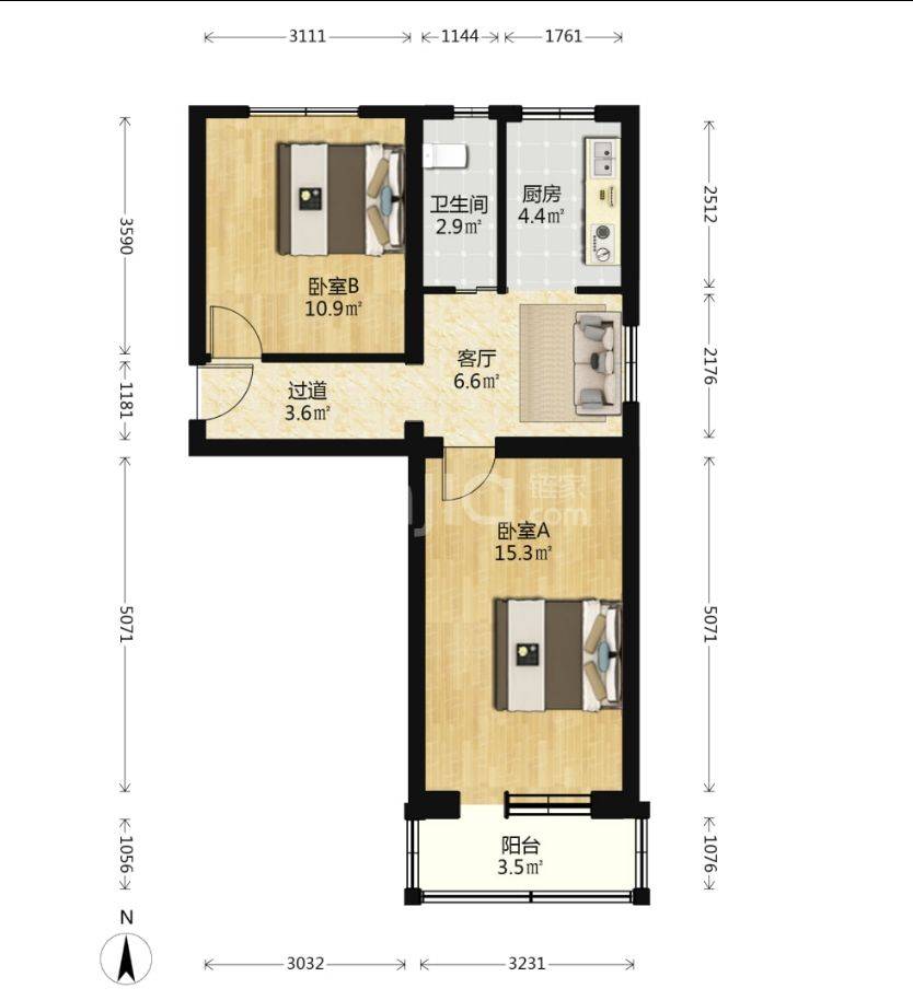 Beijing-Shijingshan-Cozy Home,Clean&Comfy,No Gender Limit,Hustle & Bustle