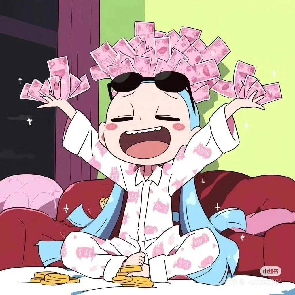 胖咩咩的懒兔子