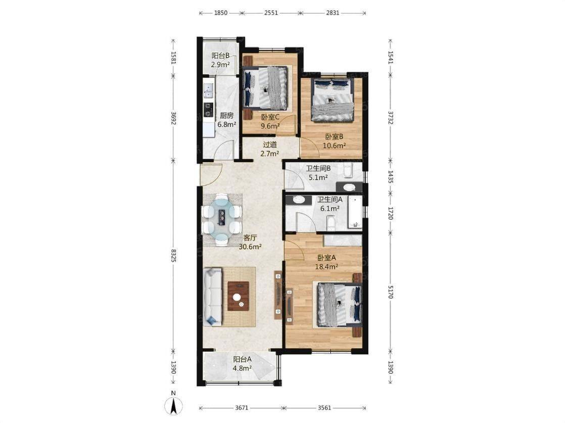 Beijing-Changping-Cozy Home,No Gender Limit