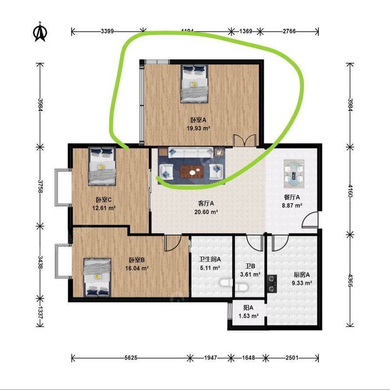 北京 朝阳 | 嘉润花园_5