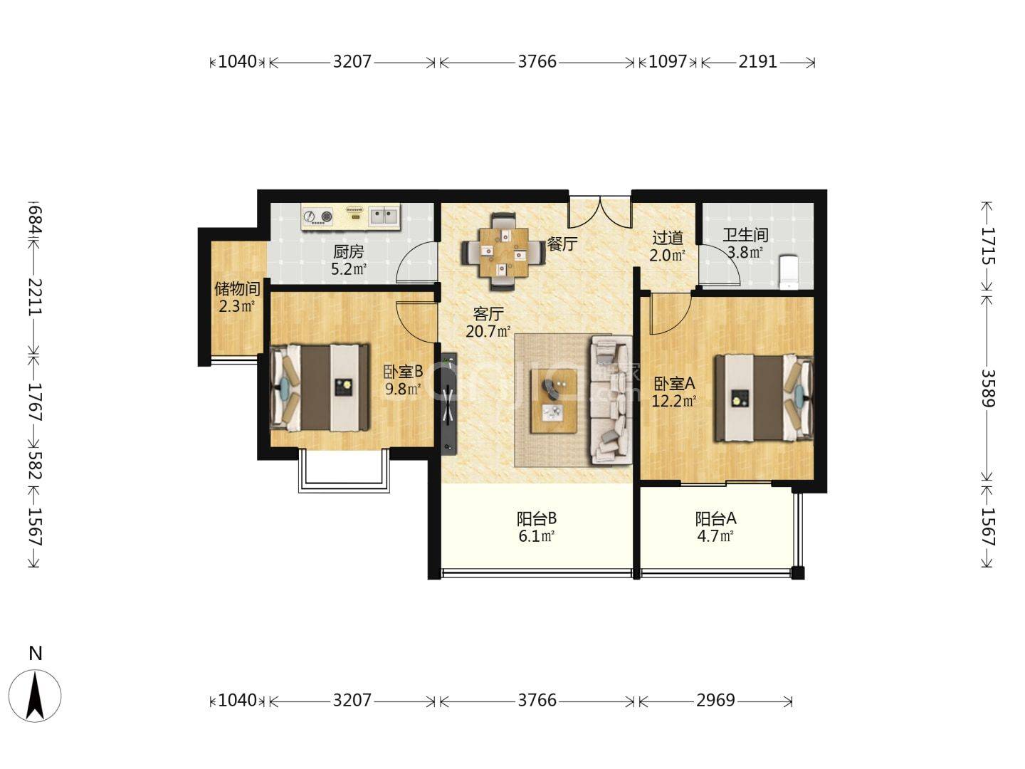 Xi'An-Yanta-Cozy Home,Clean&Comfy