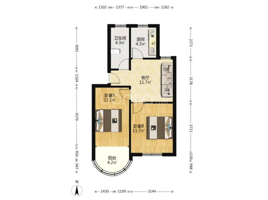 上海-闵行-温馨小窝,干净治愈,不限性别,市井烟火气,老友记,宠物友好