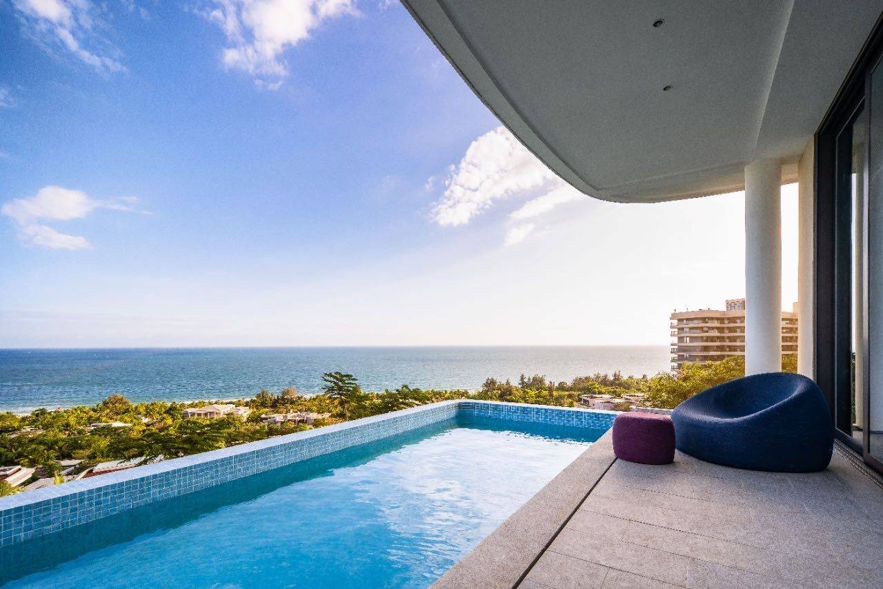 三亚海景泳池别墅整租房源2