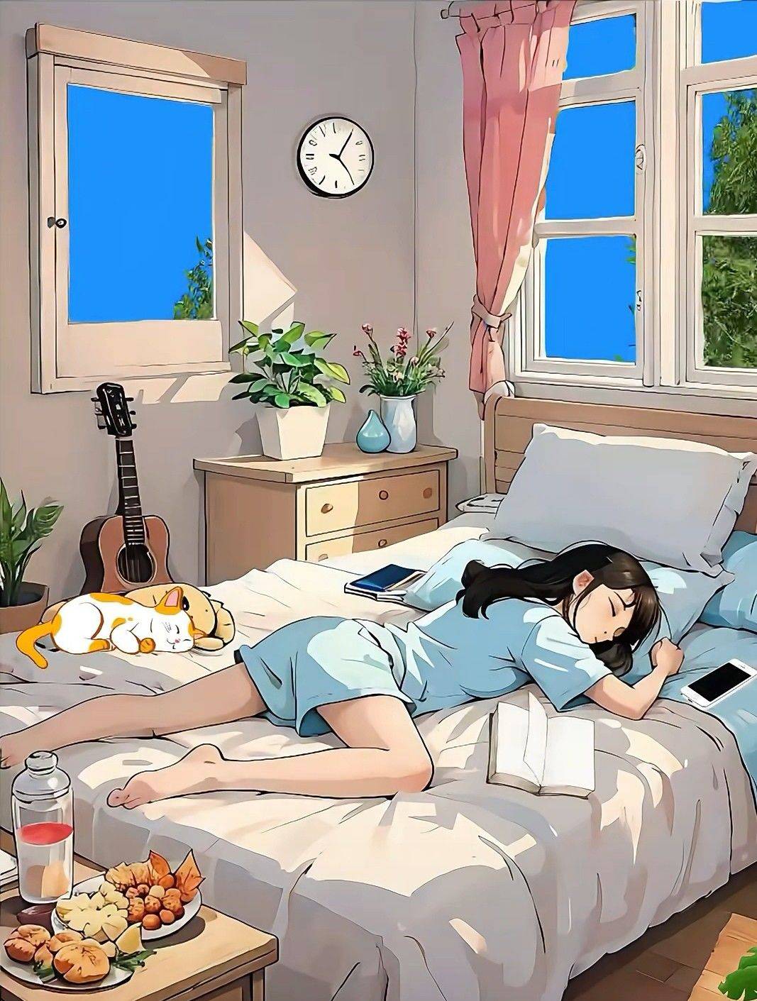 我睡觉时候不困