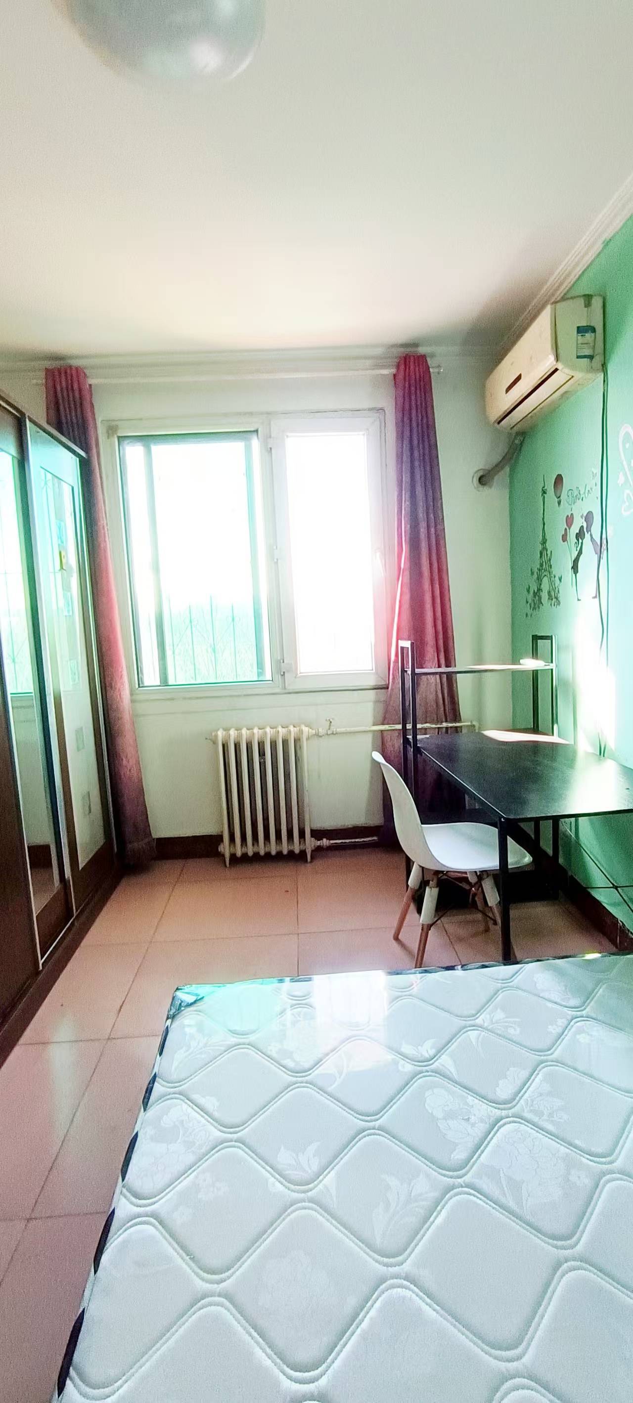 Beijing-Tongzhou-河景房大飘窗,Cozy Home,Clean&Comfy,No Gender Limit