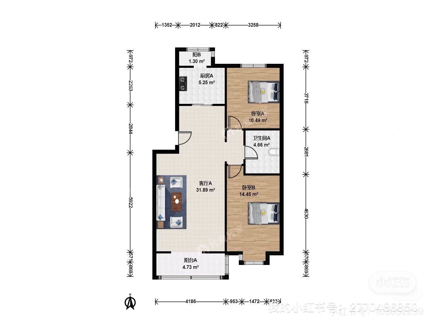 Jack 亿整租房源1