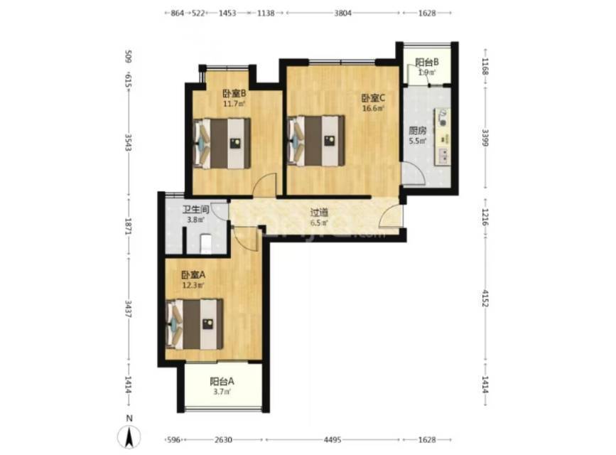Shanghai-Jiading-Cozy Home,Clean&Comfy,No Gender Limit,Chilled