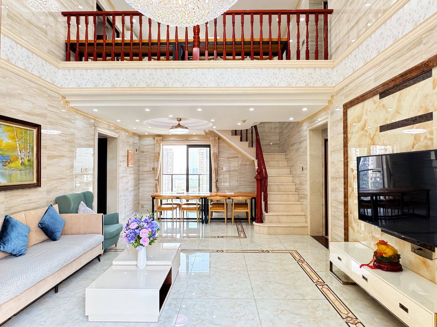 Shenzhen-Nanshan-长租&短租,300平复式豪宅,合租&找室友,纯女生居住&纯男生居住,Cozy Home,Clean&Comfy